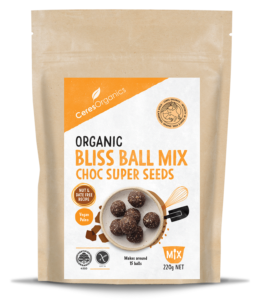Ceres Organic Bliss Ball Mix Choc Super Seeds